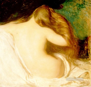 髪を乾かす女性 調性画家 ジョゼフ・デキャンプ Oil Paintings